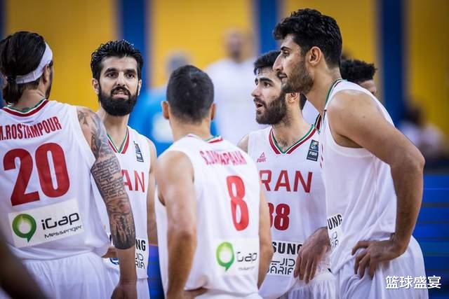 叙利亚男篮VS伊朗男篮，中东篮球的激情碰撞