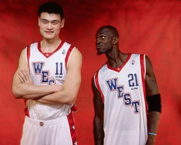 中国篮球的荣耀时刻，姚明与休斯顿火箭的辉煌篇章