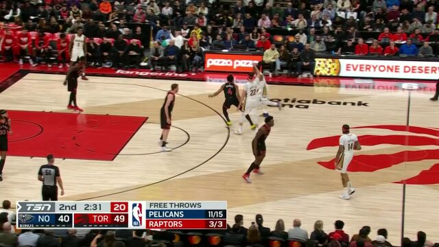 鹈鹕VS猛龙，季后赛的激情碰撞