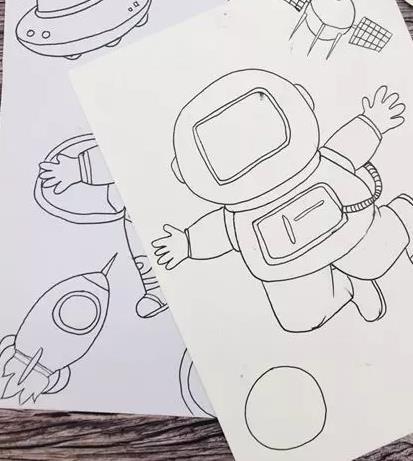 纸艺火箭,用卡纸DIY的太空梦想 纸艺火箭,用卡纸DIY的太空梦想