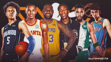 NBA上周最佳，詹姆斯领衔，群星闪耀的精彩瞬间