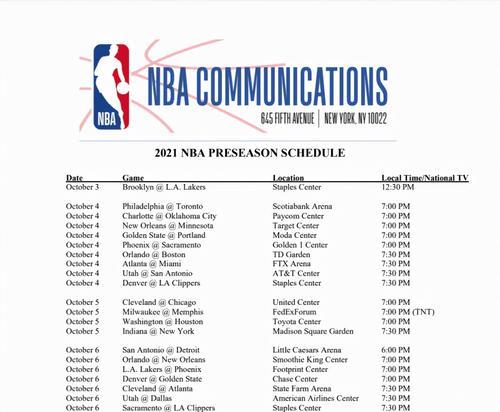 2021年NBA常规赛排名，竞争激烈，群雄逐鹿