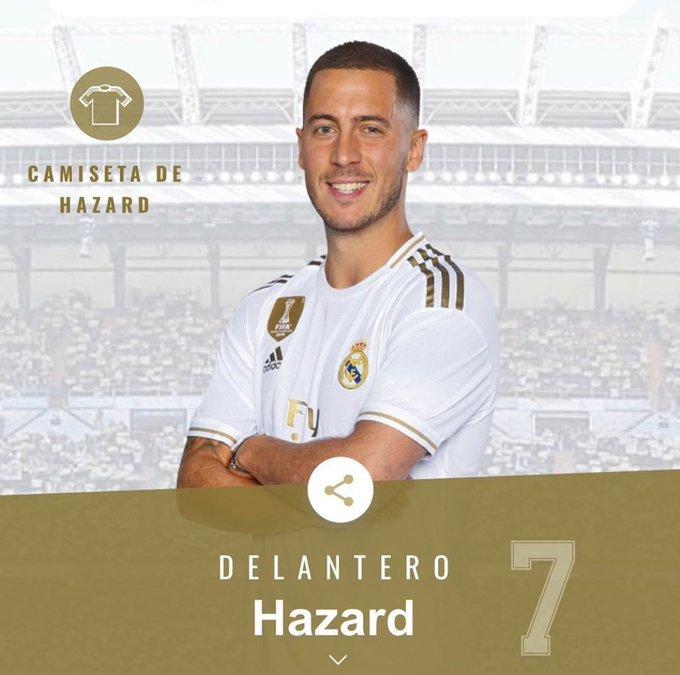 阿扎尔与皇马的球衣传奇，7号背后的故事