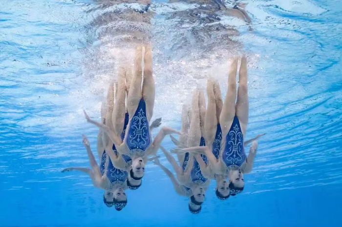 奥运会的蓝色奇观，花样游泳的魅力与历史