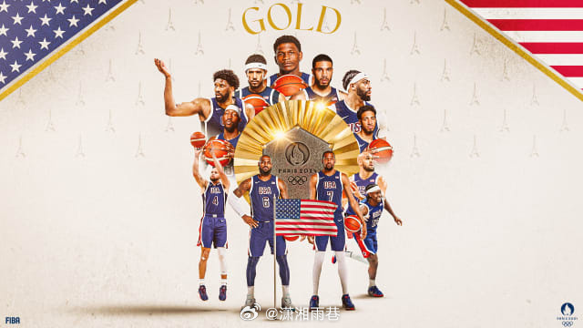 揭秘2024年巴黎奥运会美国男篮名单公布，星光璀璨，再战荣耀
