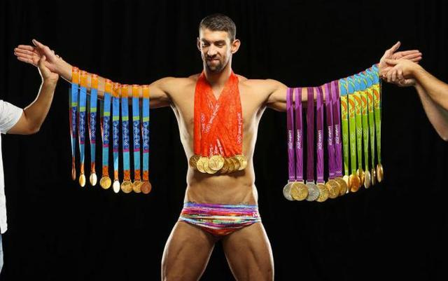 菲尔普斯的辉煌，八块奥运金牌的传奇之旅