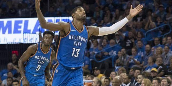 保罗乔治的招牌动作，精准投射与无畏突破的完美结合