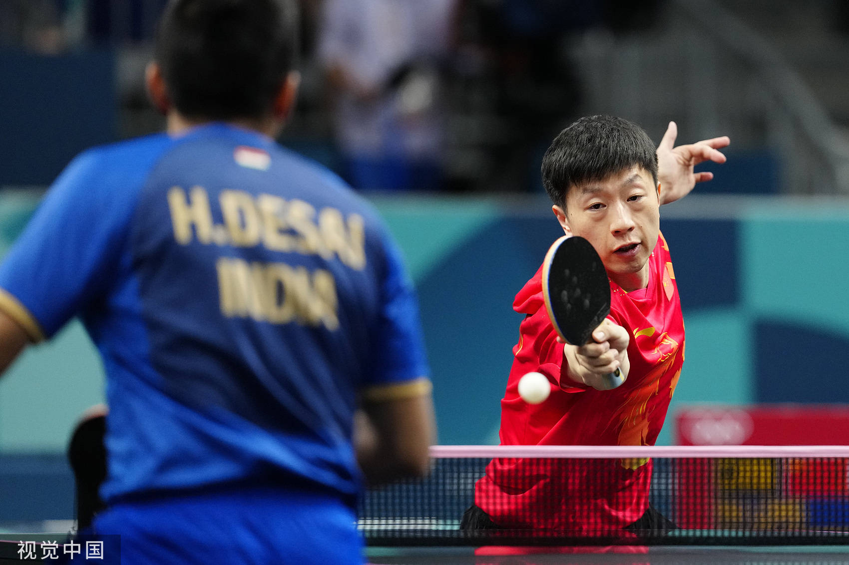 奥运荣耀，2024年巴黎奥运会乒乓球男团决赛——中国VS日本