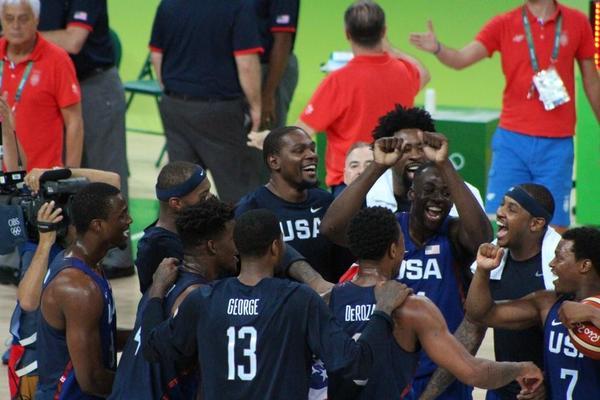 2016里约奥运，中国男篮VS美国男篮——梦想与现实的碰撞
