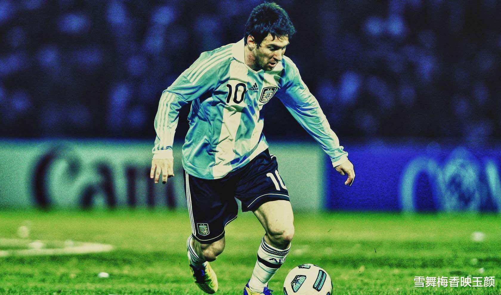 梅西，足球界的传奇，但第一的争议