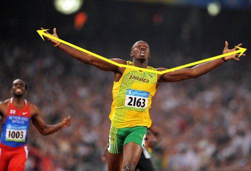 博尔特与乔丹，体育史上的两位传奇巨星