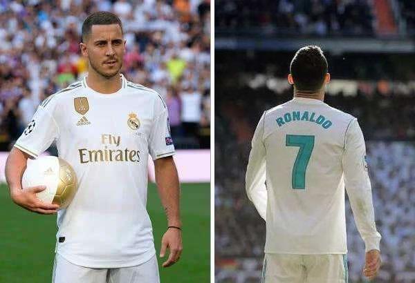 皇马新星，阿扎尔的7号传奇