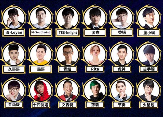 cf中国电竞名人堂成员名单