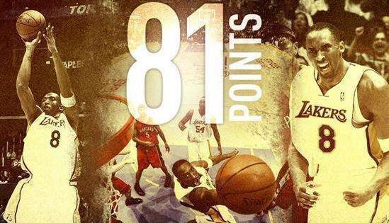 科比81分传奇之夜，60分背后的24次出手艺术