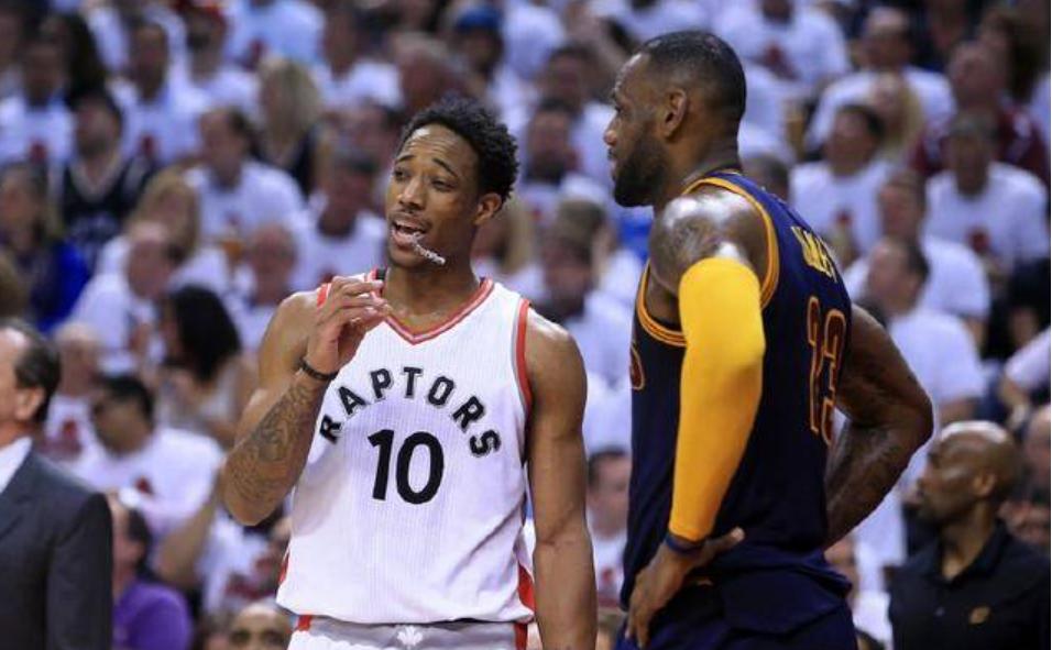 骑士与猛龙，腾讯网下的篮球对决