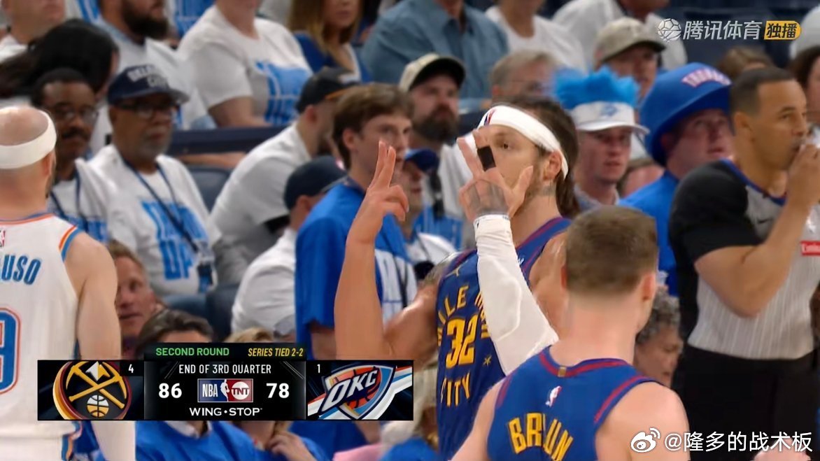 掘金VS雷霆，西部决赛的火花碰撞与战术解析