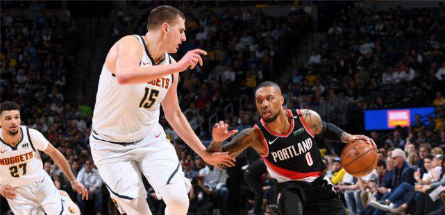 开拓者VS掘金，西部决赛的篮球盛宴