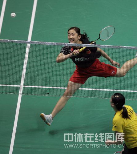 羽毛球世界冠军王适娴，羽坛巾帼的璀璨光芒