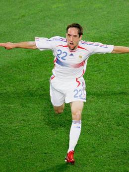 法国足球传奇，弗兰克·里贝里的国家与世界地位