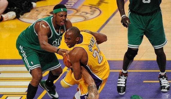 凯尔特人vs湖人，黄绿之战的传奇对决