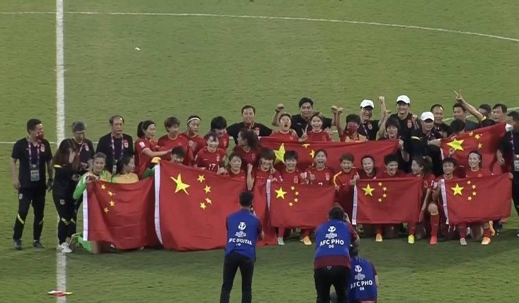 中国女足再创辉煌，2022年亚洲杯冠军的荣耀时刻