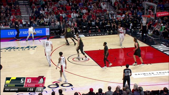 开拓者与爵士，西部决赛的激情碰撞