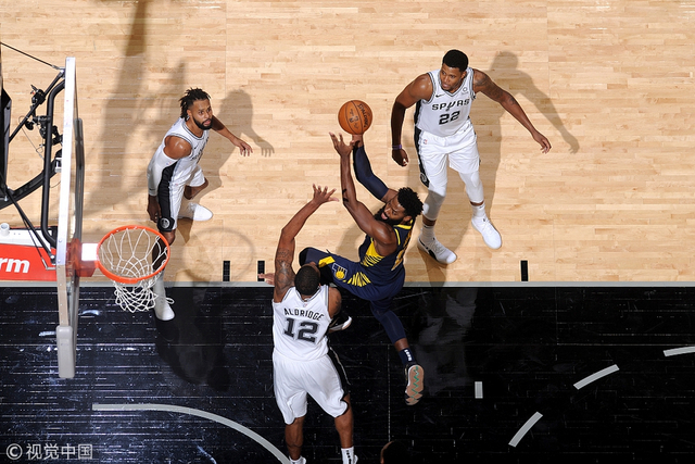 马刺VS步行者，东部与西部的激情碰撞