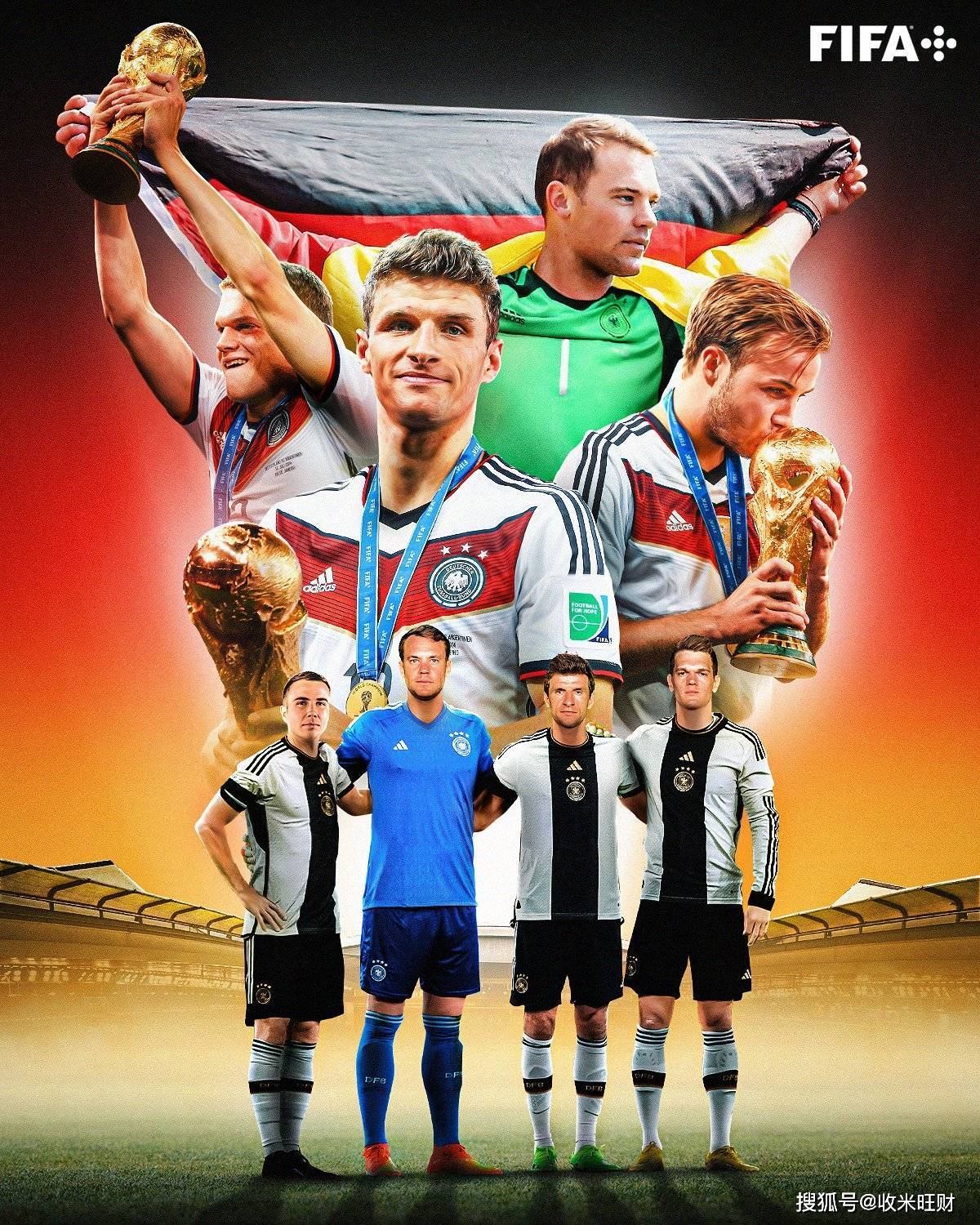 德国历届世界杯总战绩，四星荣耀的辉煌与挑战
