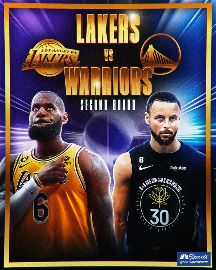 湖人季后赛VS勇士，紫金王朝与勇士之剑的巅峰对决