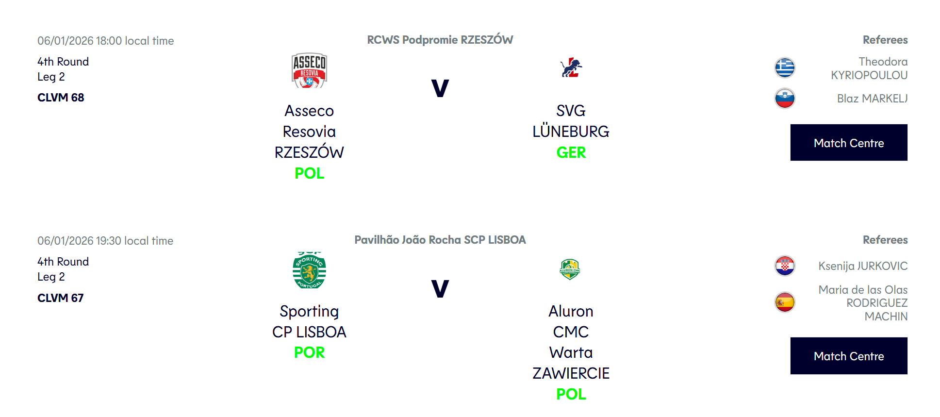 欧冠杯2026赛程表8强，新时代的荣耀对决