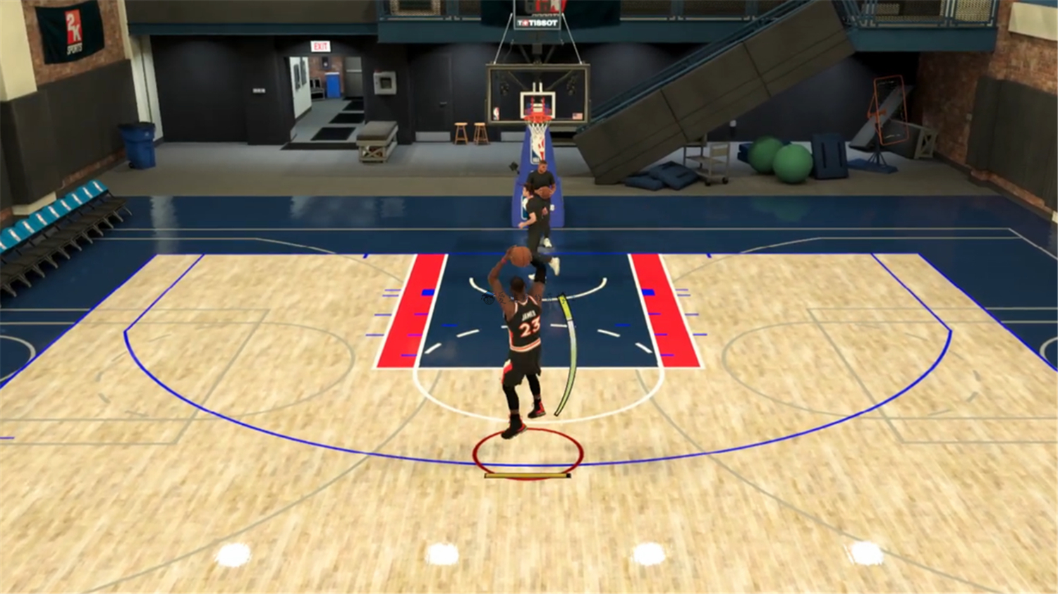 如何在NBA 2K10中掌握精准投篮技巧