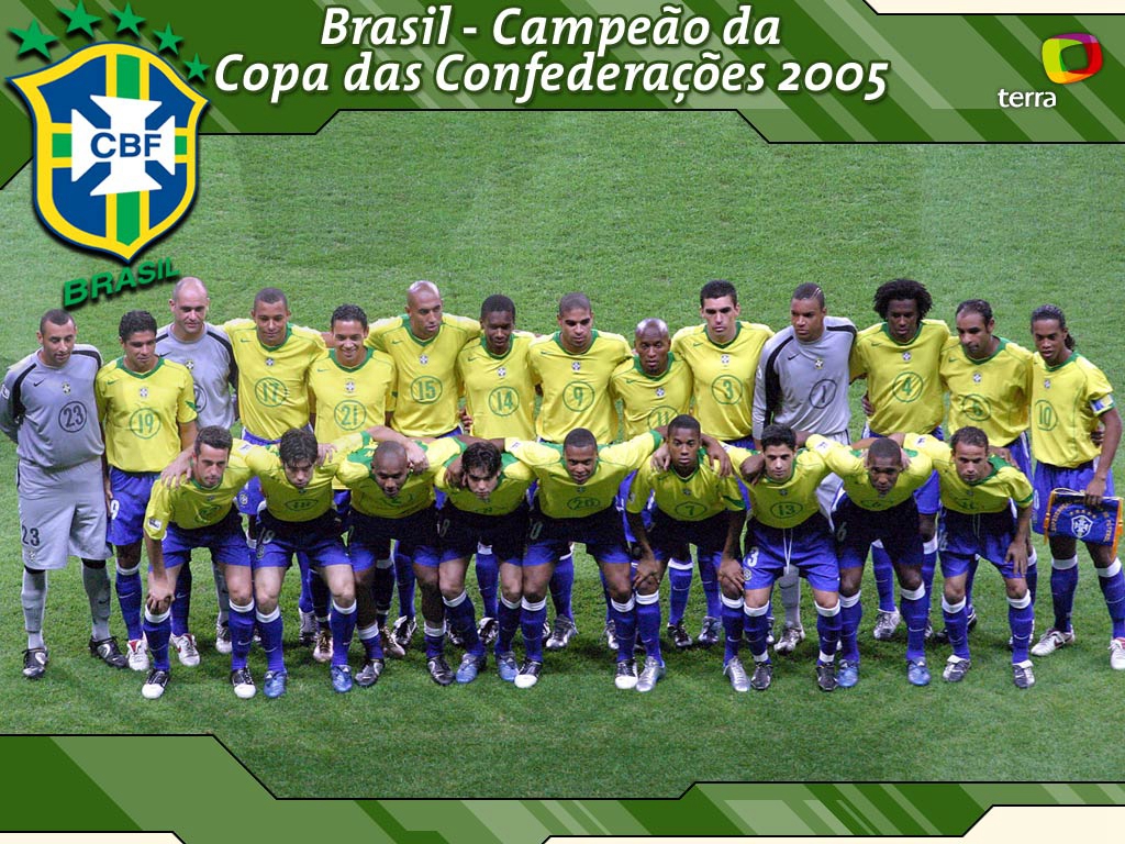2005年联合会杯，巴西队的辉煌阵容与荣耀时刻