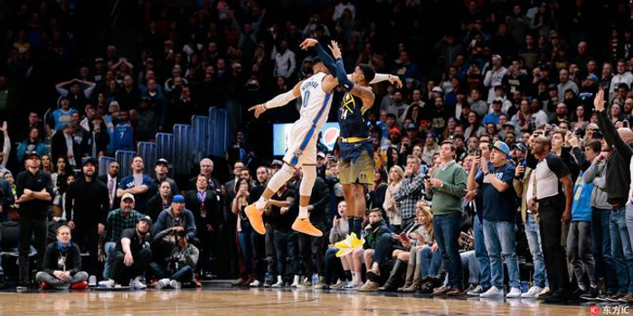 雷霆与掘金，第四节的惊心动魄对决