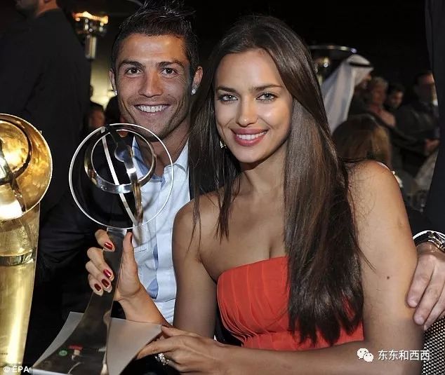 C罗与伊莲娜，一段足球场外的浪漫情缘