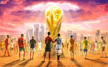 2026卡塔尔世界杯，未来足球盛宴的璀璨启幕