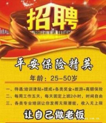 招聘启事，安吉保险公司诚邀您的加入